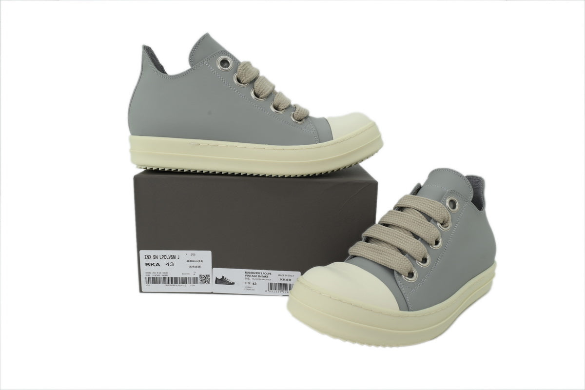 Rick Owens Wmns Porterville Jumbo Laced Low 'Pale Blue Milk'