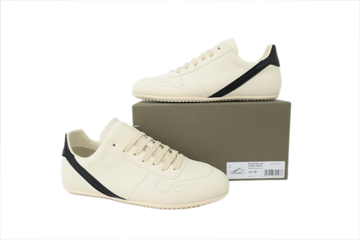 Rick Owens RO De Xun Sneaker in White