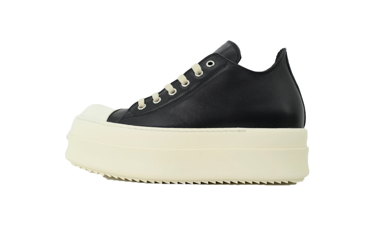 Rick Owens Women's DRKSHDW Double Bumper Low Sneakers – Black Milk