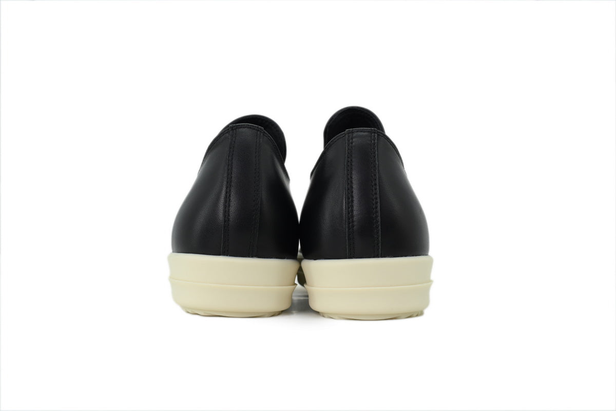 Rick Owens Temple Extreme Low Sneaks 'Black Milk'