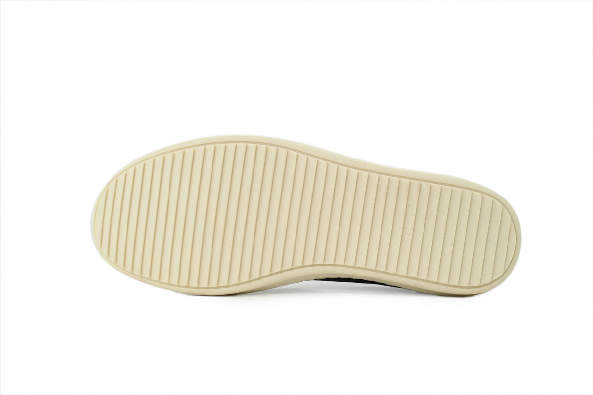 Rick Owens Hollywood Vintage Low Sneakers – Mahogany Milk