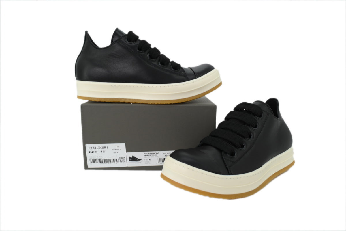 Rick Owens Lpolvs Vintage Low 'Black Milk'