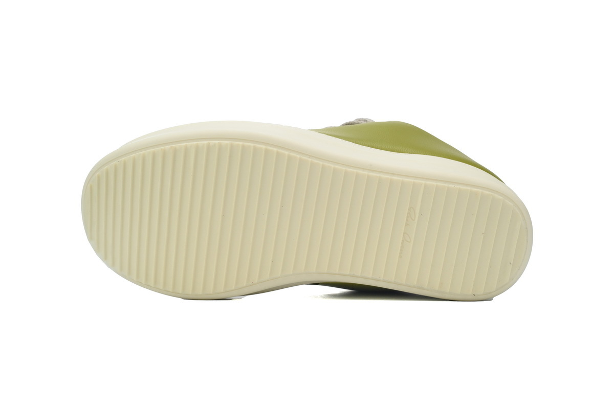 Rick Owens RO Jumbo Puffer Sneaker in Green