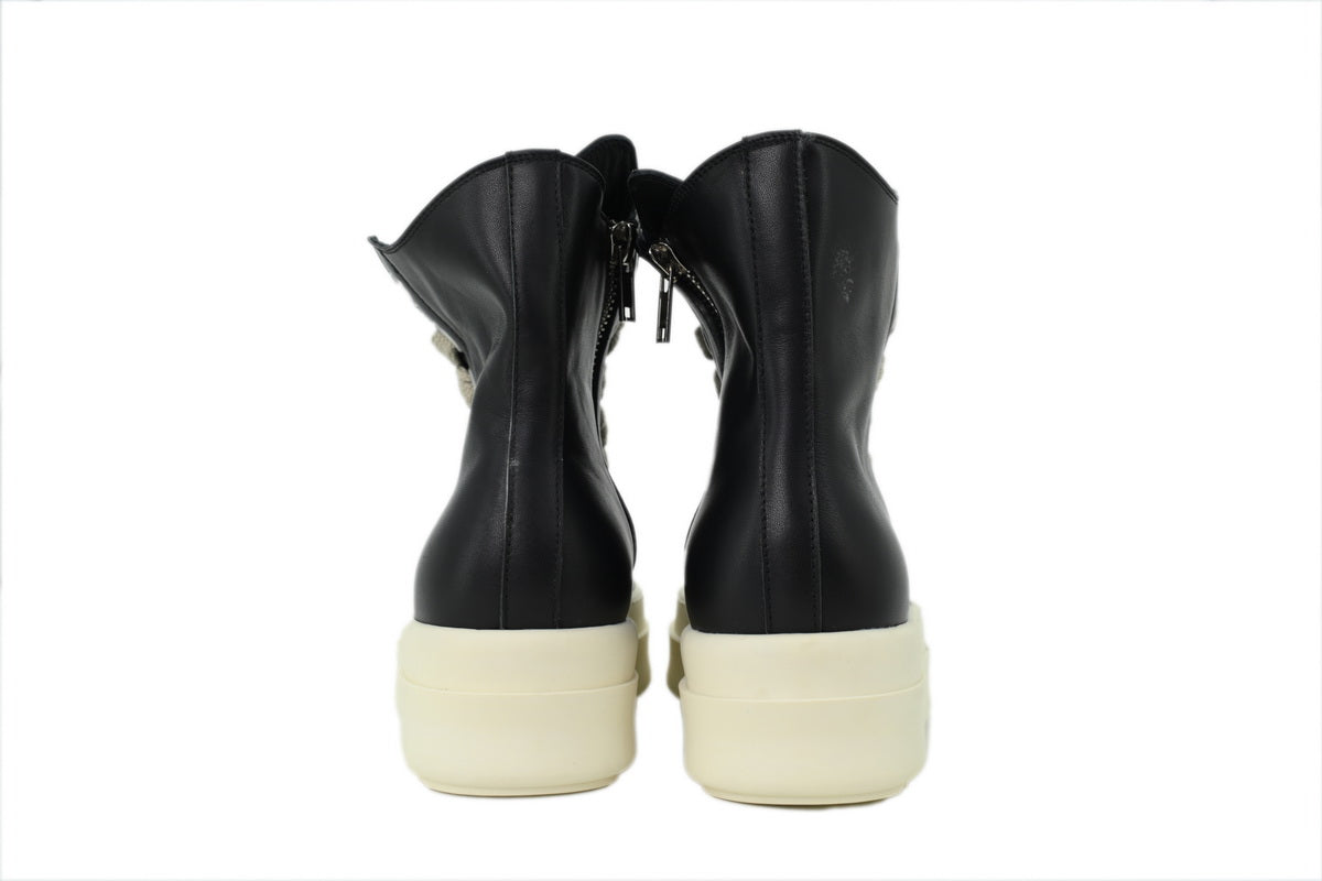 Rick Owens Mega Bumper High-Top Sneakers – Black