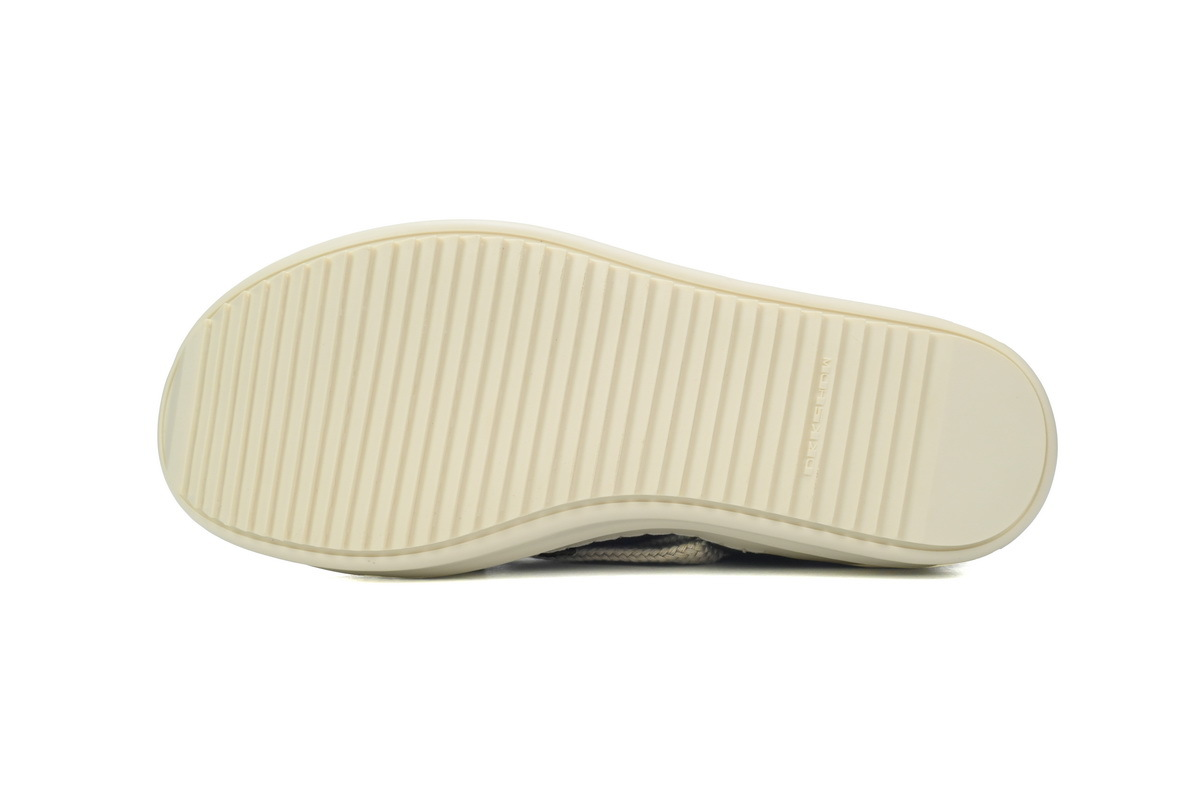 Rick Owens DRKSHDW Luxor Hexa High Sneaker in Black Milk