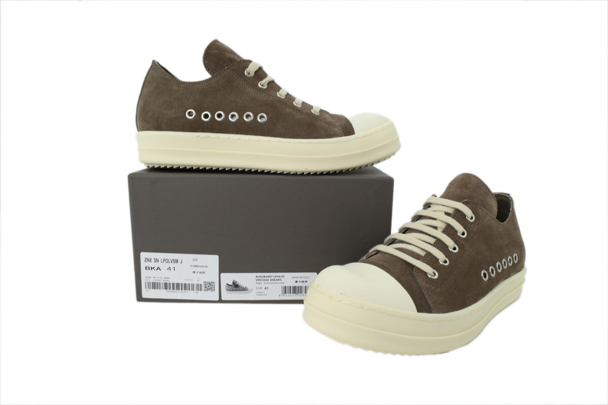 Rick Owens Temple Extreme Low Sneaks 'Brown'