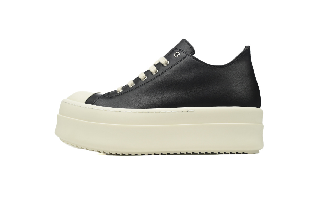Rick Owens RO Sneaker in Black and White