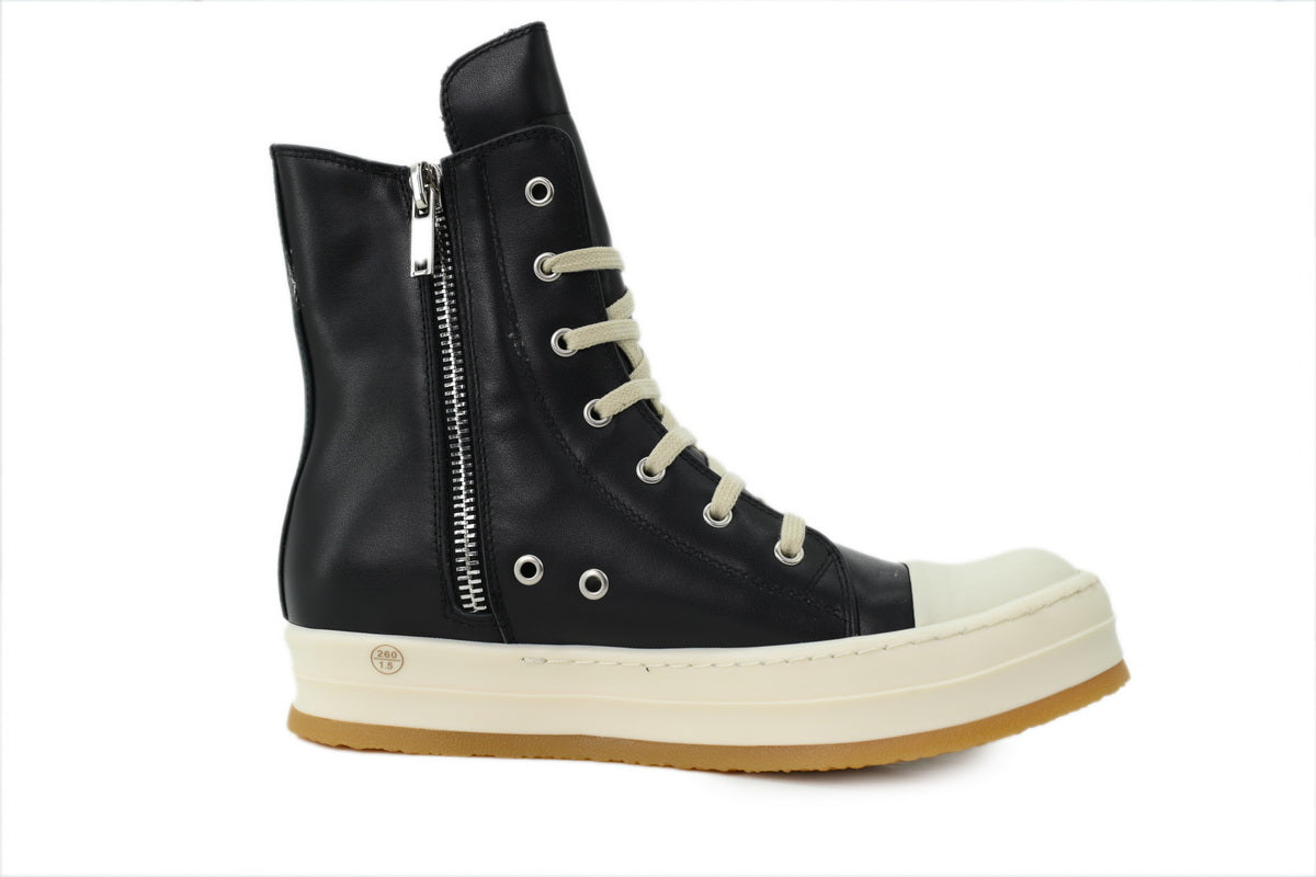 Rick Owens FW25 Concordians Creep Sneakers "Black