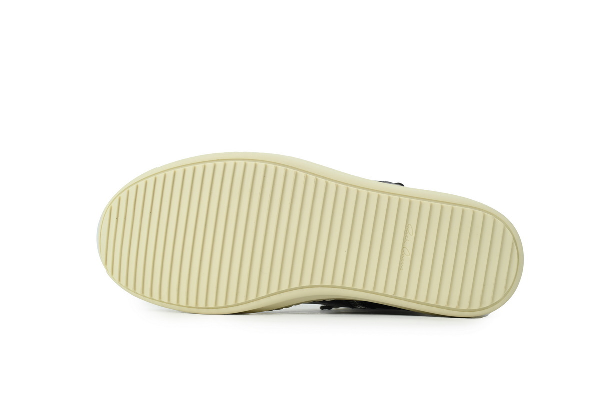 Rick Owens Croix Sneakers – Black/White