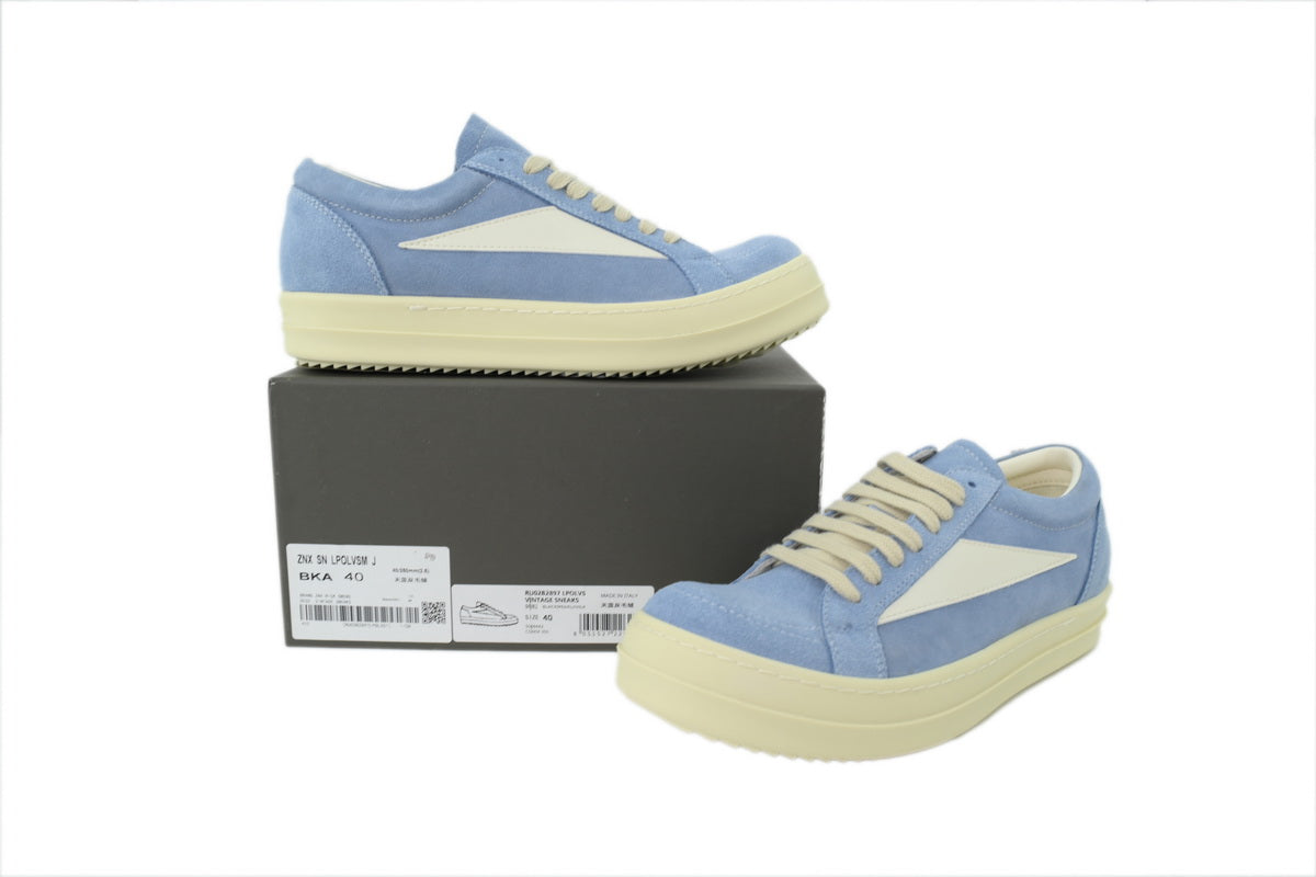 Rick Owens Hollywood Vintage Low 'Mouthwash Milk'