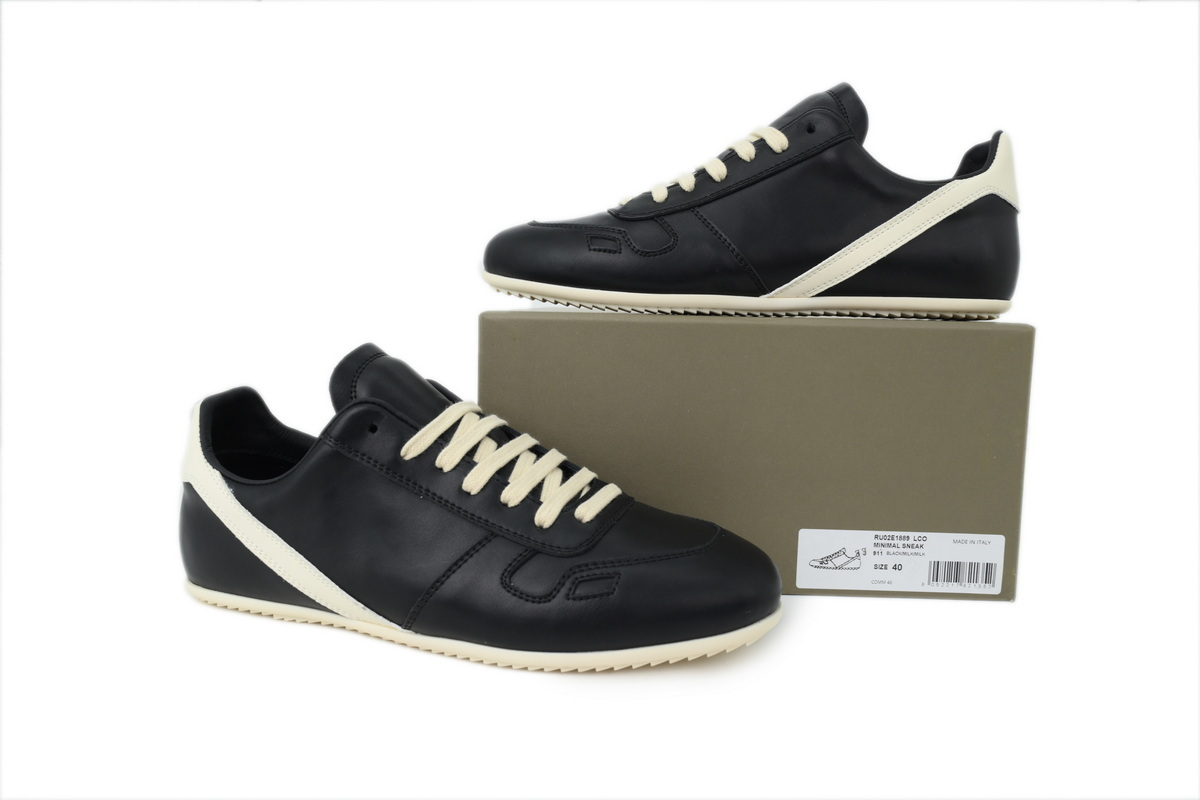 Rick Owens RO De Xun Sneaker in Black