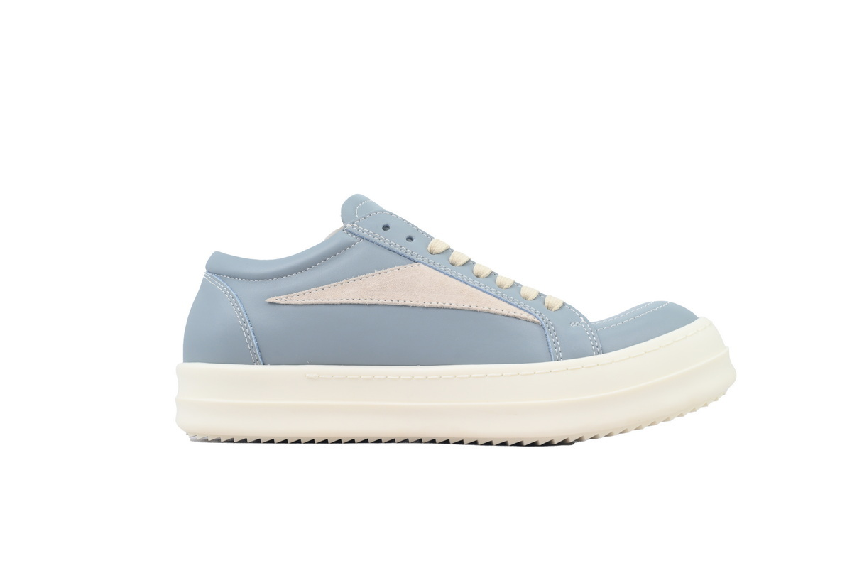 Rick Owens Haze Blue Sneakers