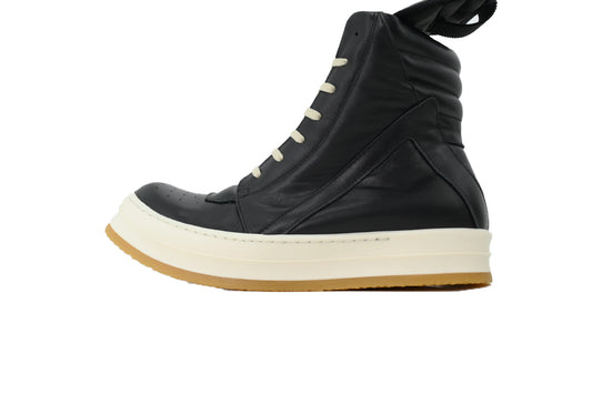 Rick Owens Concordians Creep Geobasket Sneakers – Black Milk