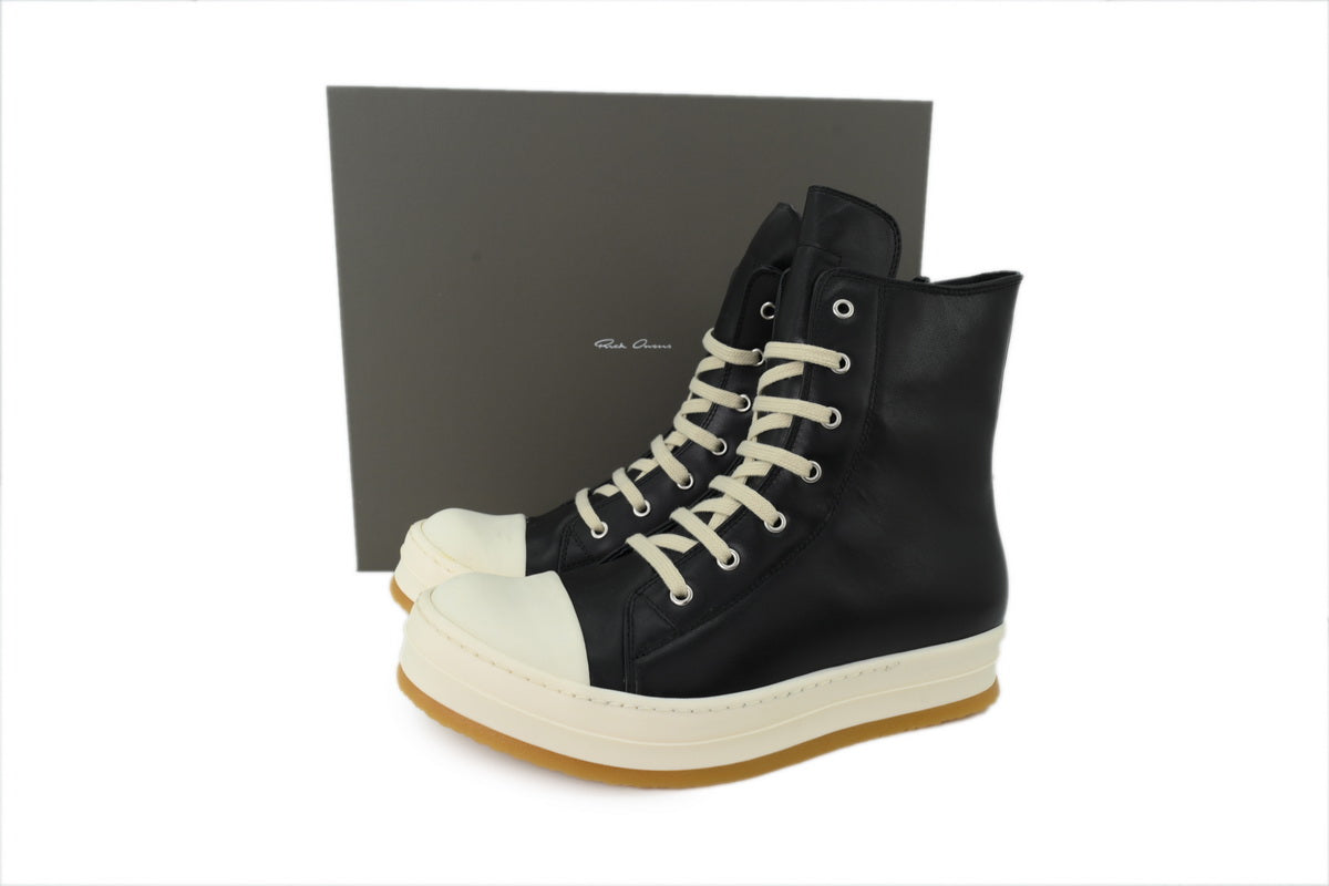 Rick Owens FW25 Concordians Creep Sneakers "Black