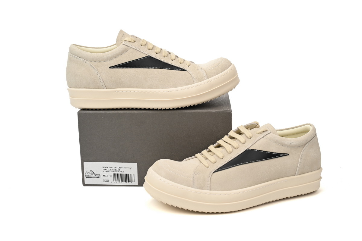 Rick Owens Sneaker in Black and White