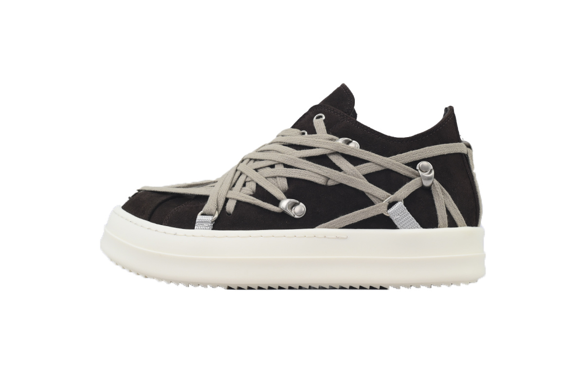 Rick Owens Crazy Binding Sneakers – Black