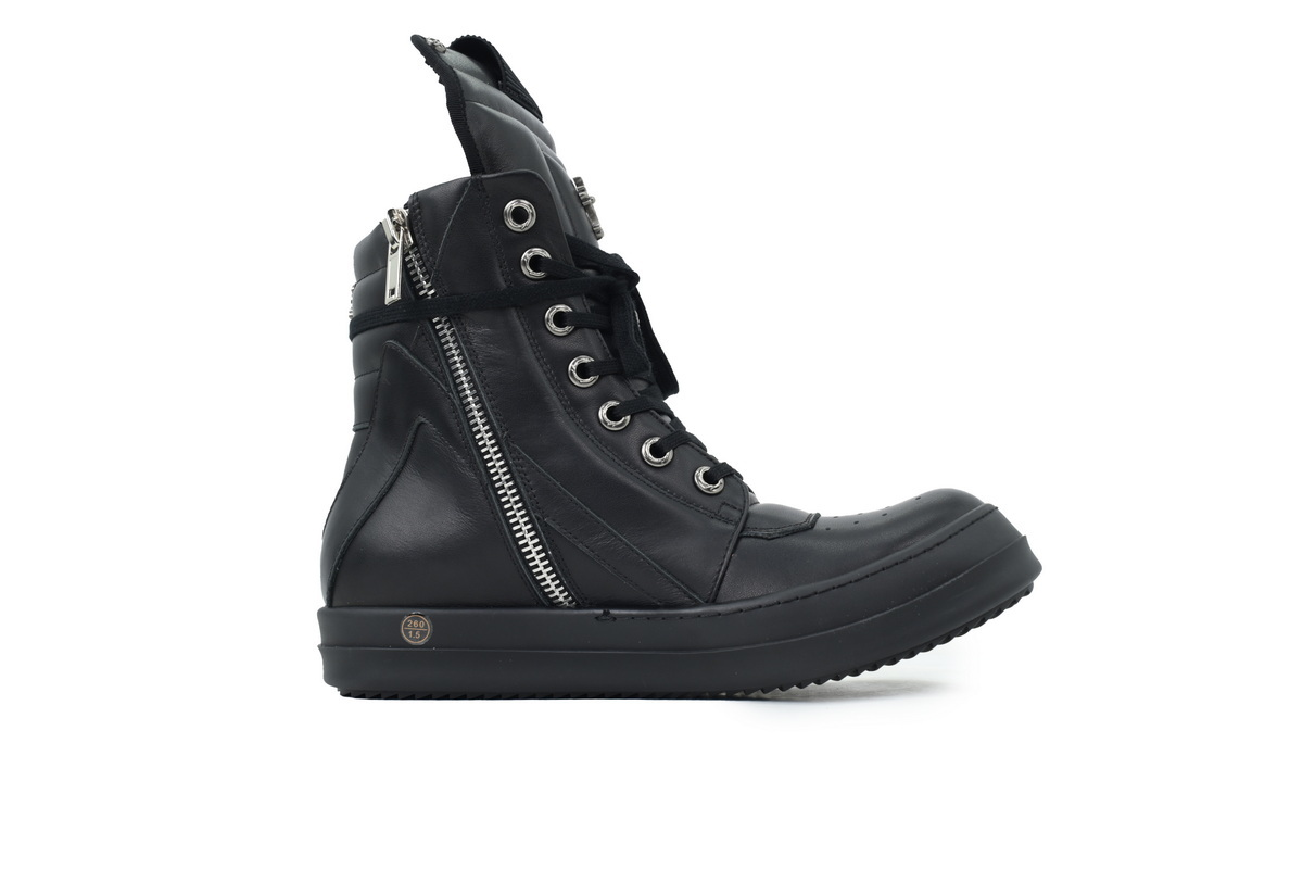 Rick Owens Croix Sneakers – All Black