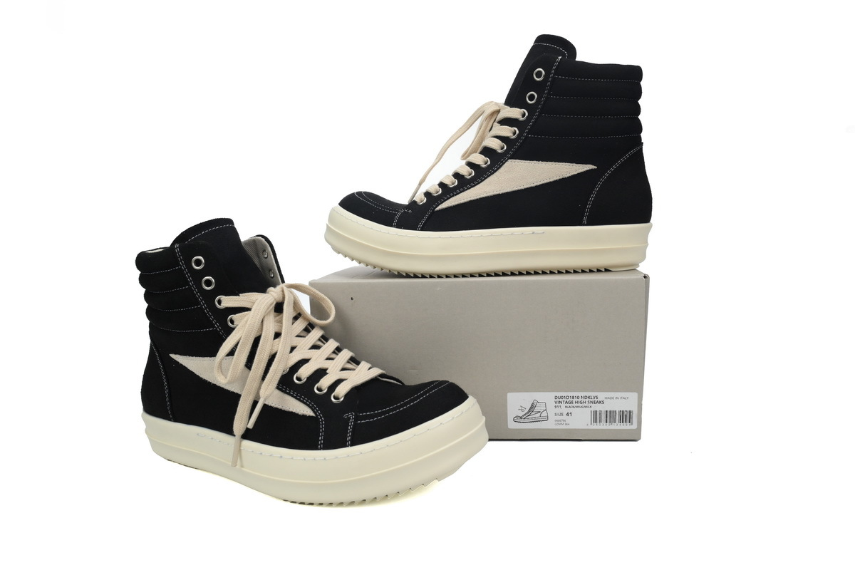 Rick Owens RO Sneaker in Black