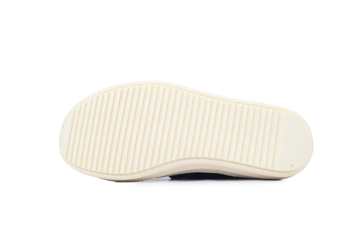 Rick Owens Destruction of Canvas Surface Sneakers