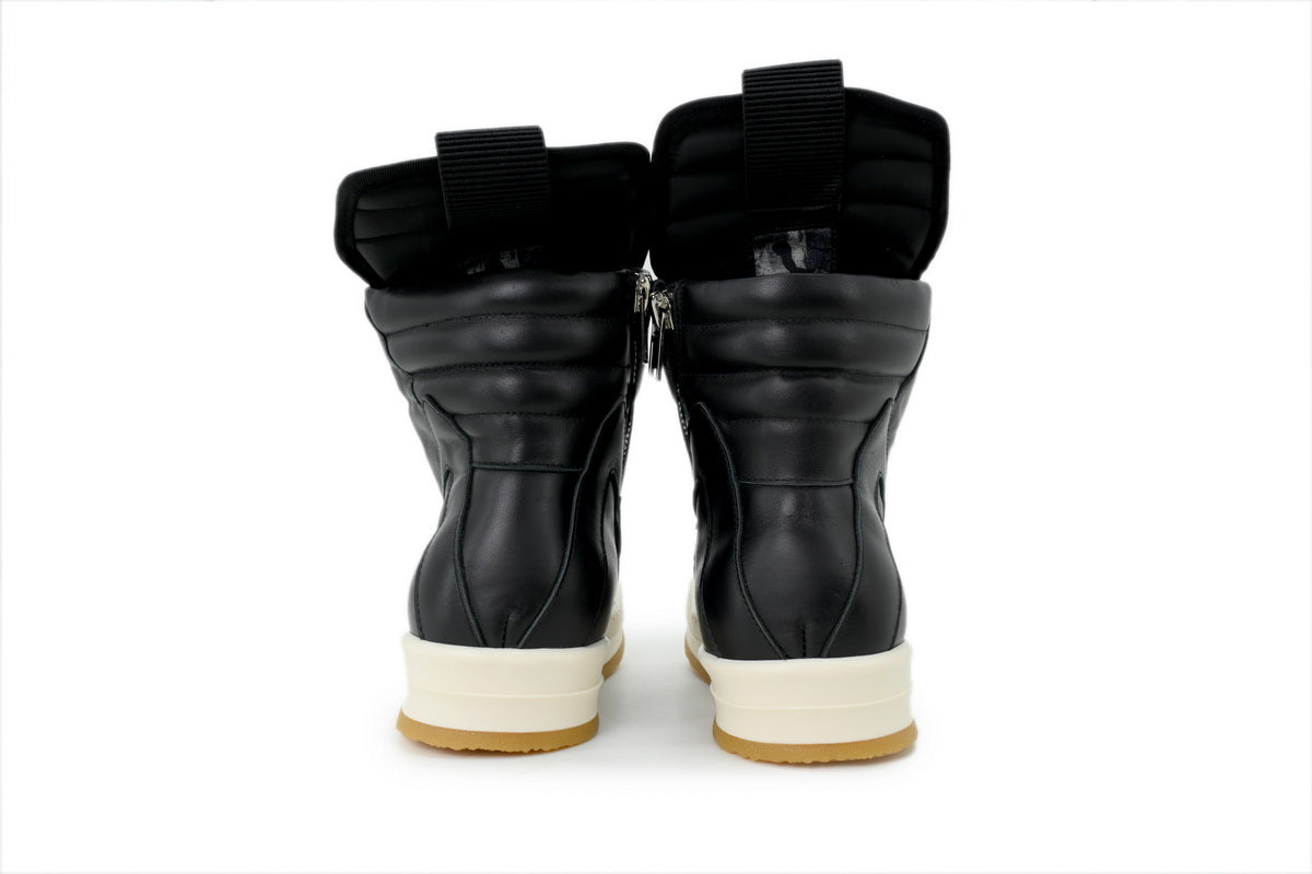 Rick Owens Concordians Creep Geobasket Sneakers – Black Milk