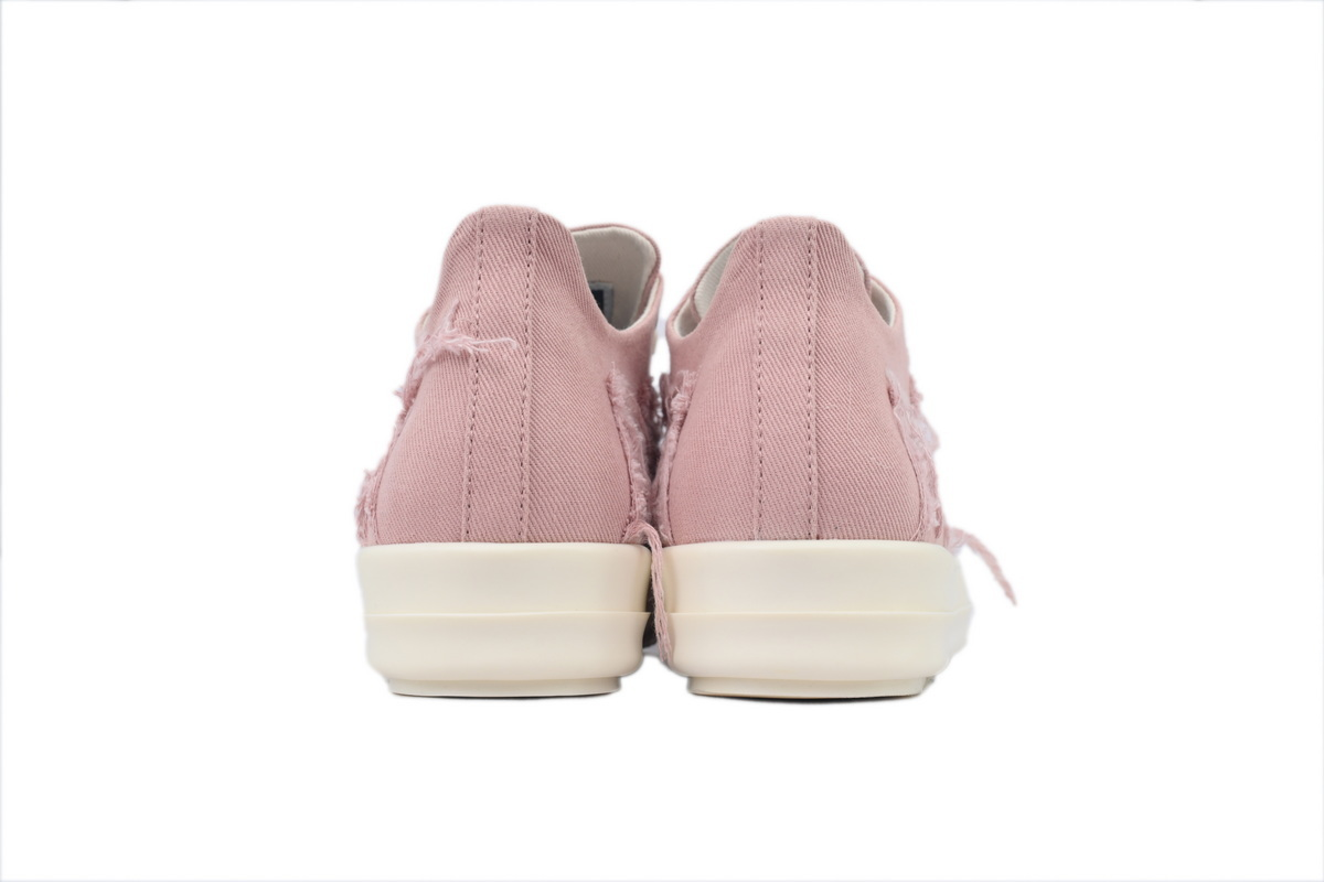 Rick Owens Destruction of Canvas Powder Sneakers