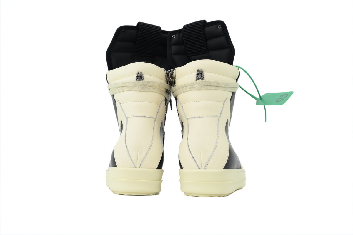 Rick Owens Croix Sneakers – Black/White