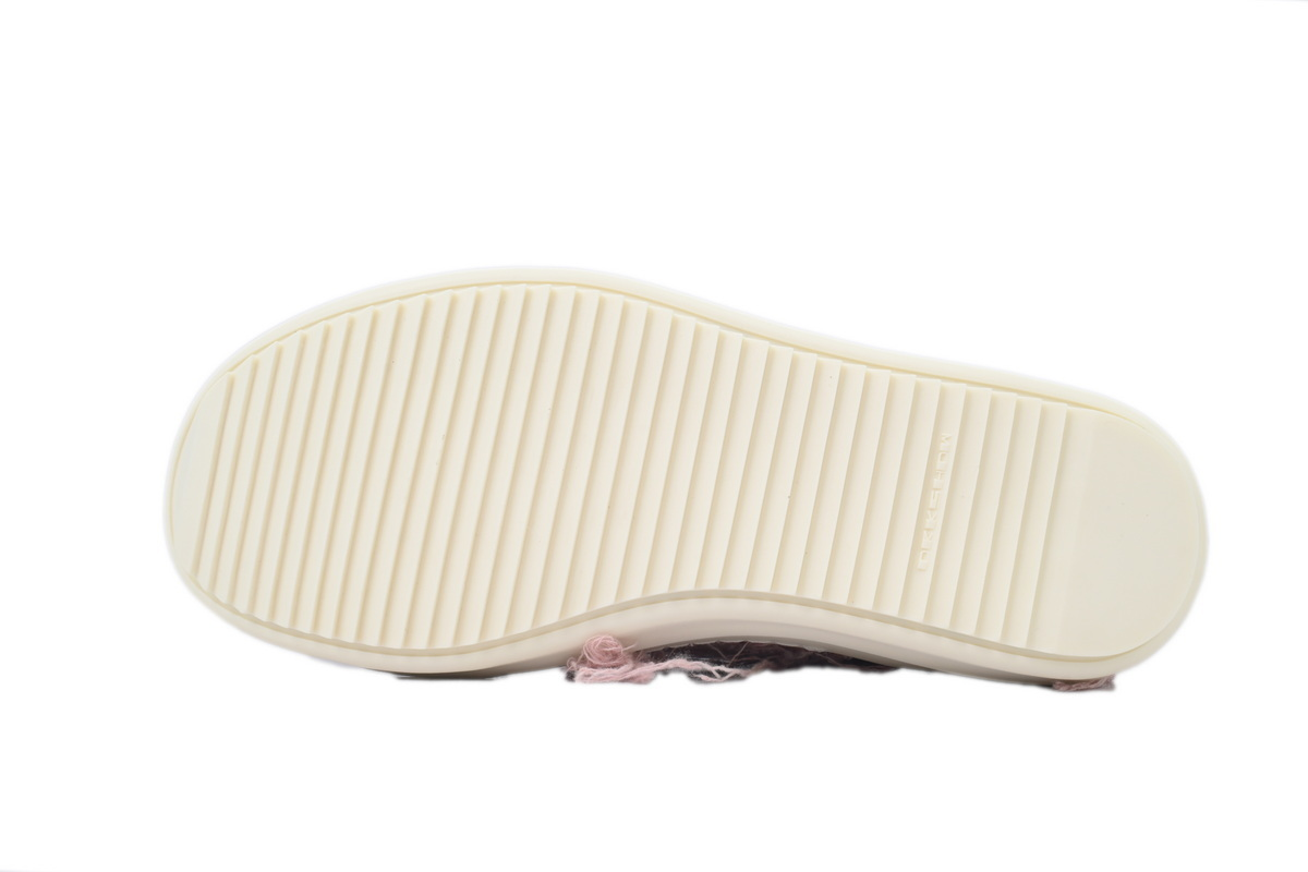 Rick Owens Destruction of Canvas Powder Sneakers