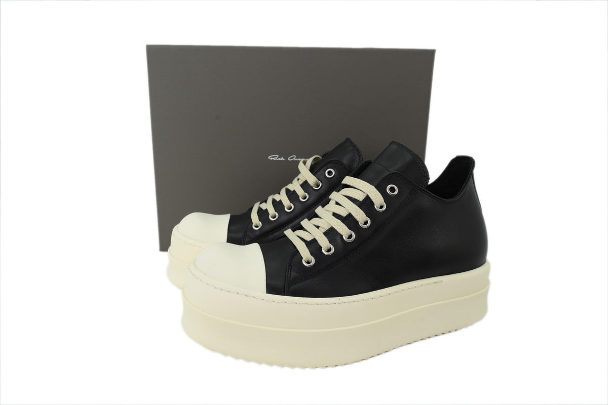 Rick Owens Women's DRKSHDW Double Bumper Low Sneakers – Black Milk