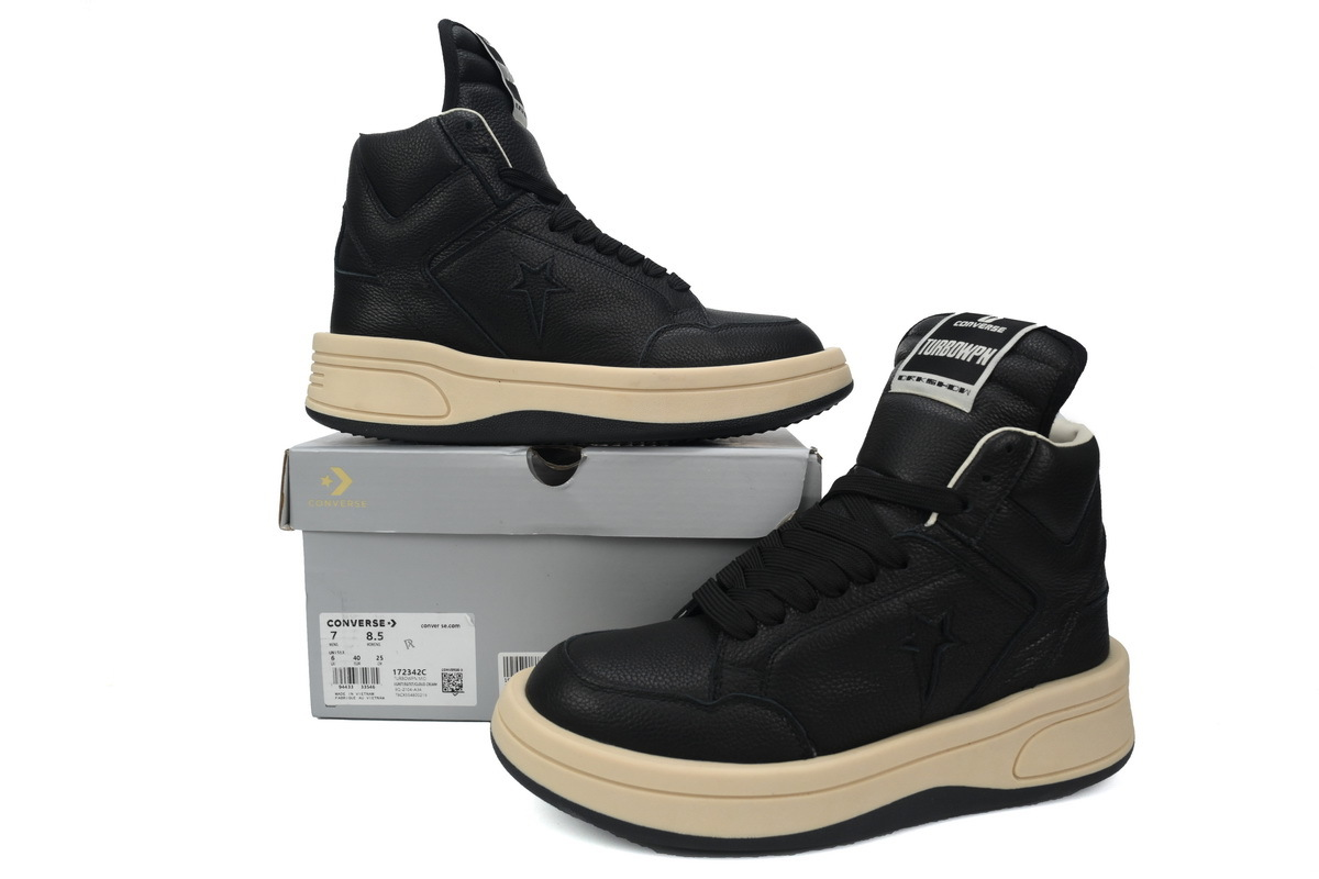 Rick Owens DRKSHDW x Converse 1970s TurboDRK Weapon Sneaker