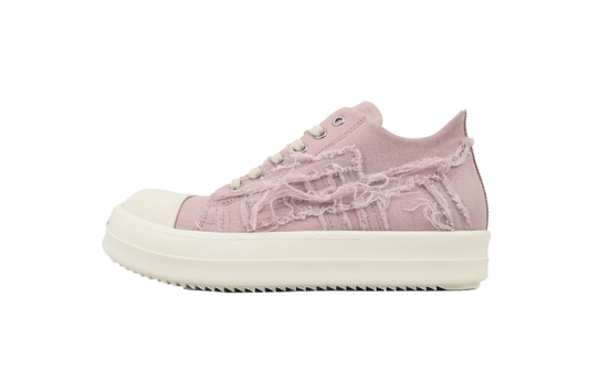 Rick Owens Destruction of Canvas Powder Sneakers
