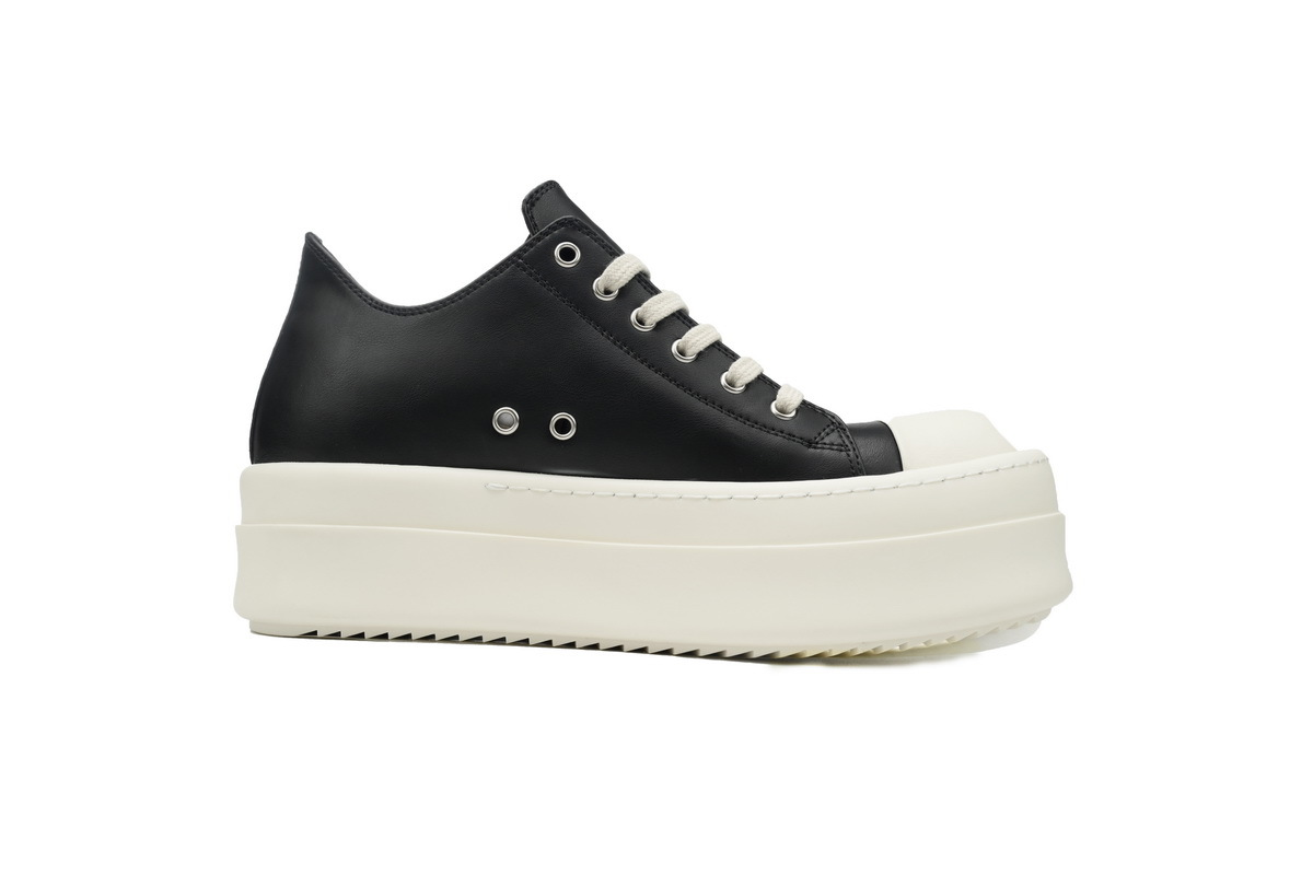 Rick Owens RO Sneaker in Black and White