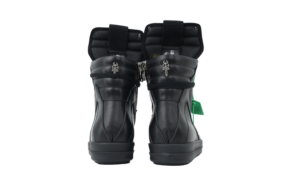 Rick Owens Croix Sneakers – All Black