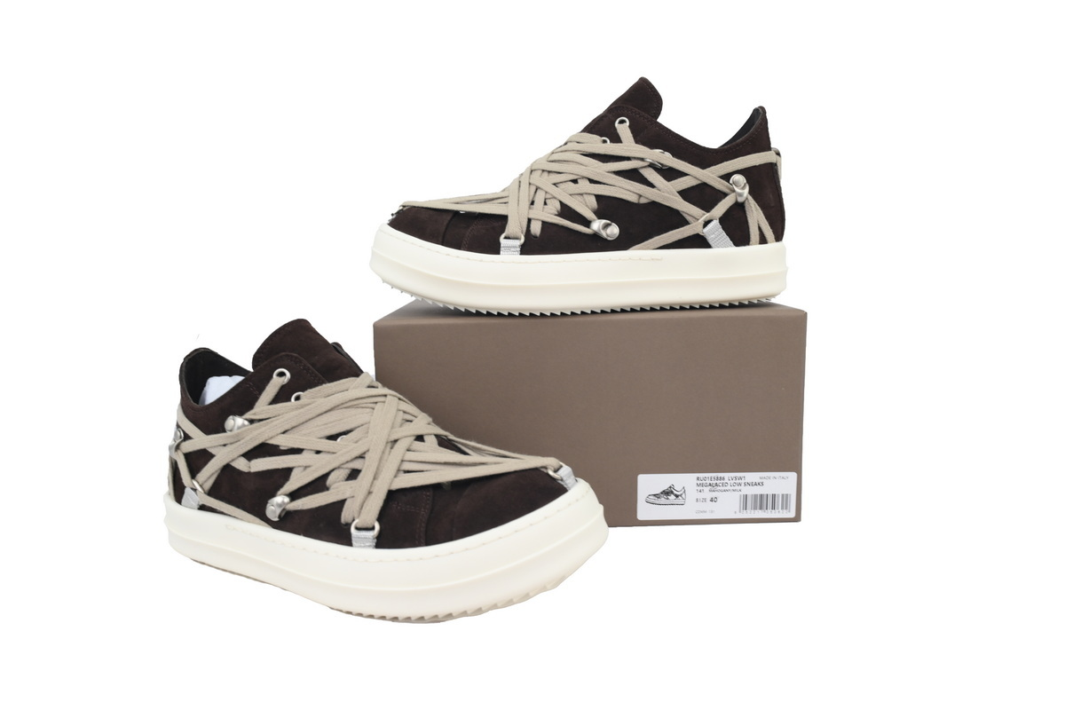 Rick Owens Crazy Binding Sneakers – Black