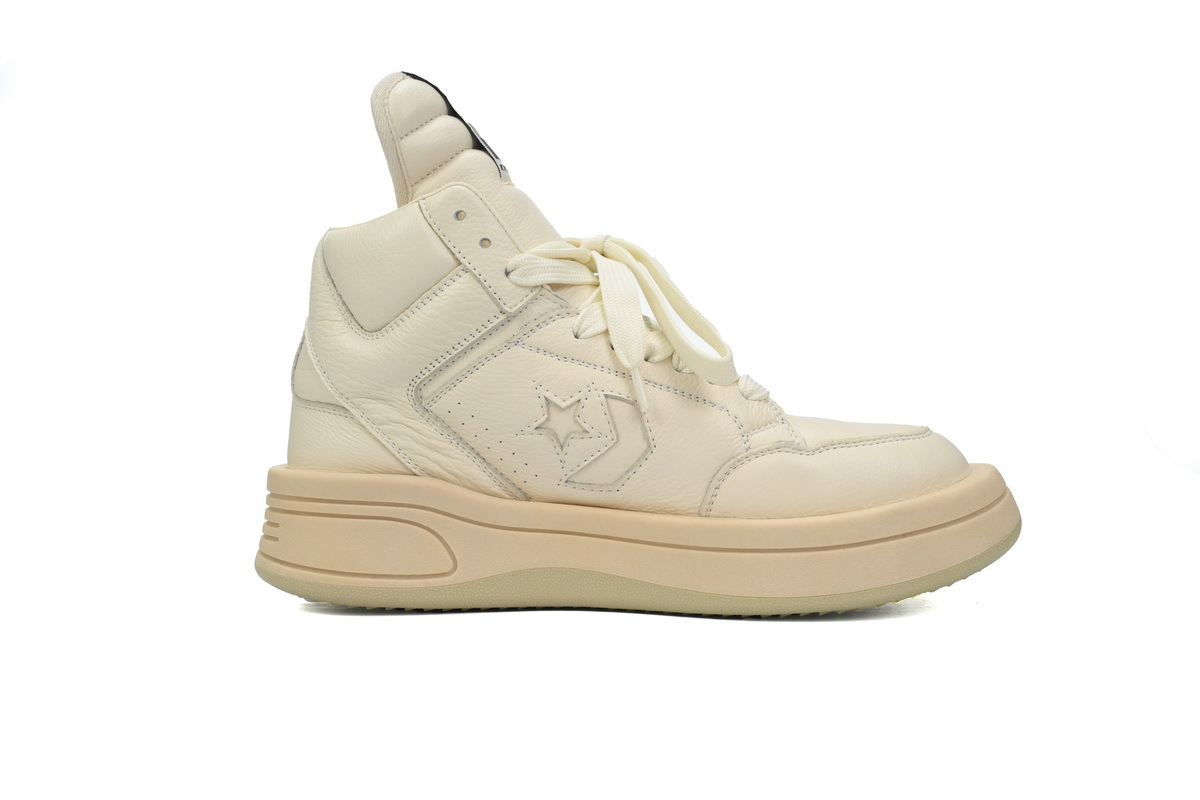 Rick Owens DRKSHDW x Converse High-Tops – Off-White & Beige