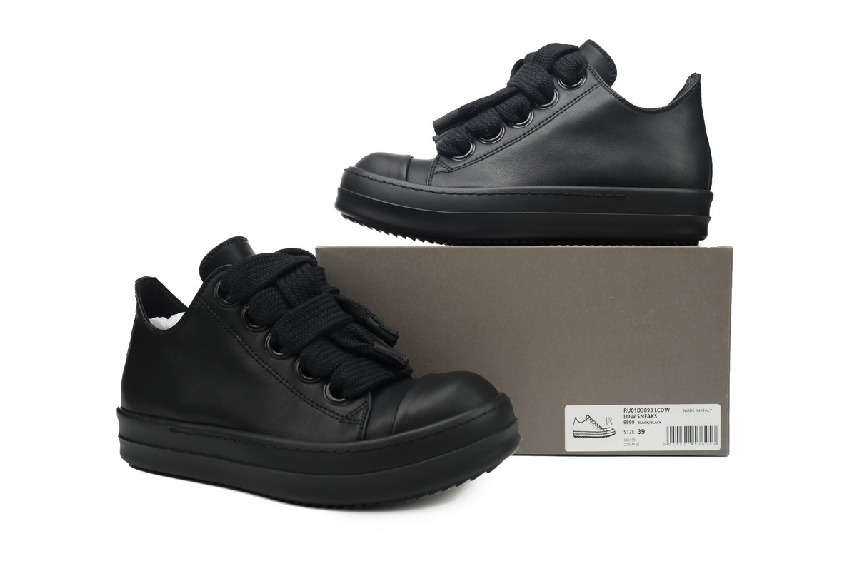 Rick Owens RO Sneaker in Black