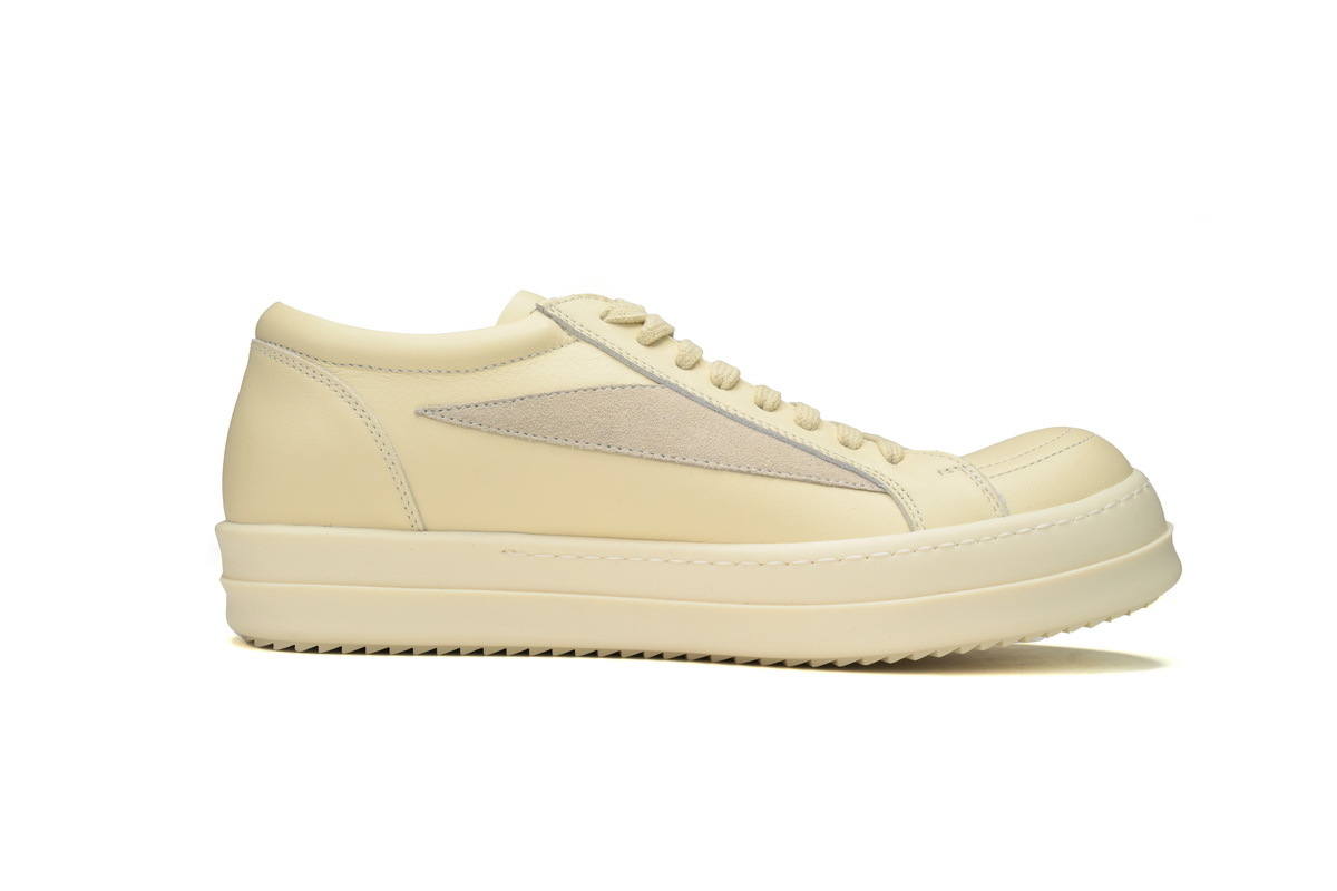 Rick Owens RO Sneaker in Black, White and Paper